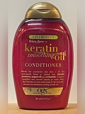 OGX Keratin Smoothing Oil Conditioner - 13 fl oz